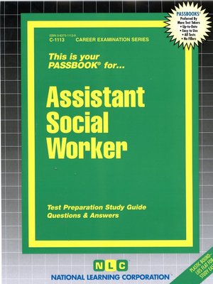 cover image of Assistant Social Worker